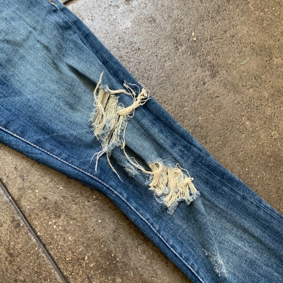 Rhude 1/1 Sample Rhude Denim Skinny Jeans - Picture 8 of 11